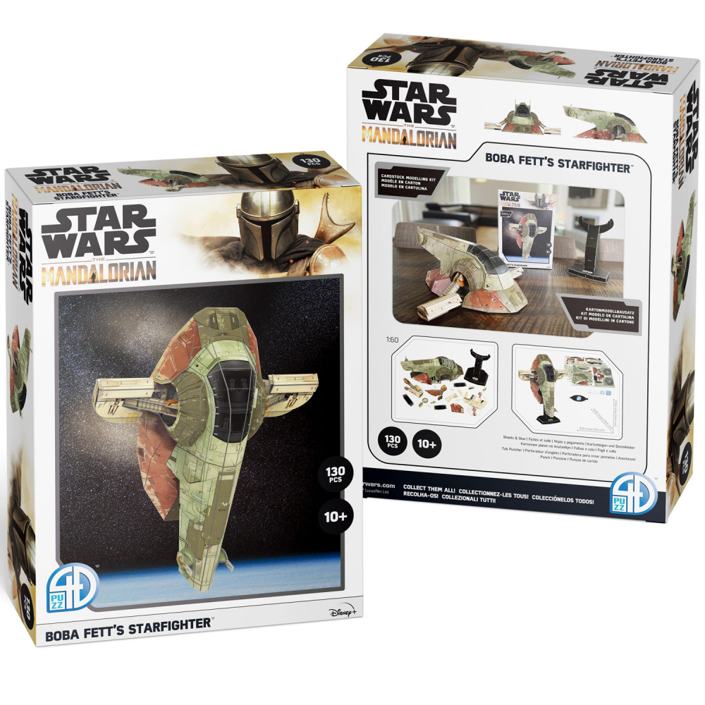 Boba Fett's Starfighter 3D Pussel 130 pcs Star Wars
