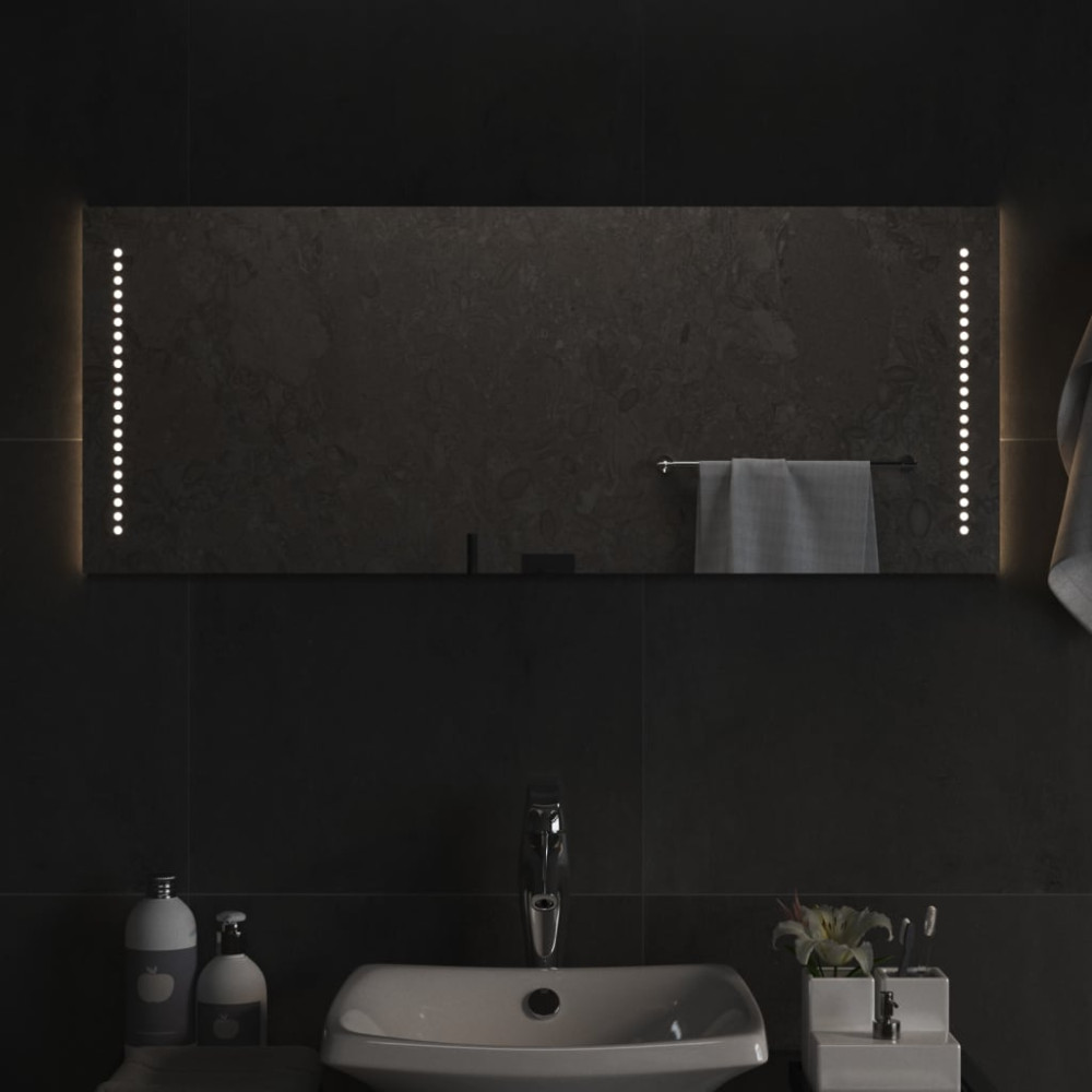 Badrumsspegel LED 40x100 cm