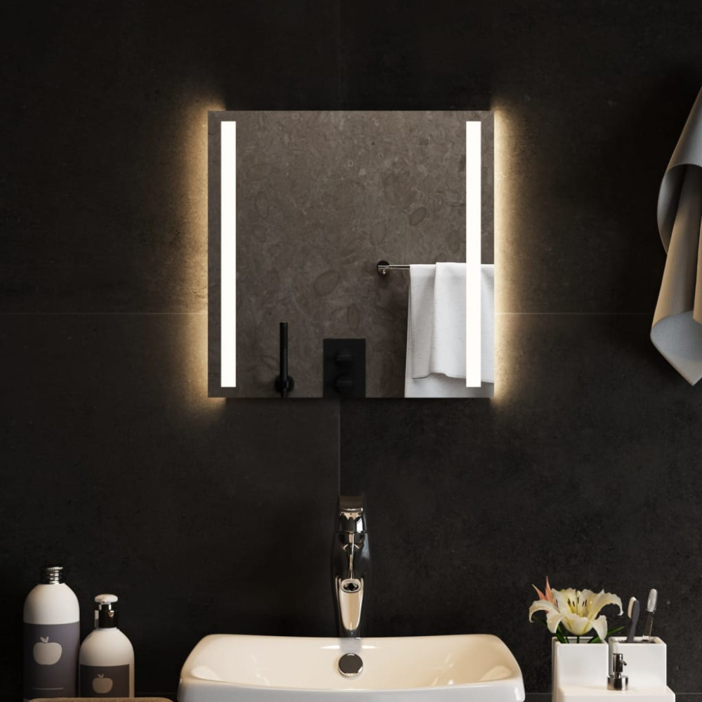 Badrumsspegel LED 40x40 cm