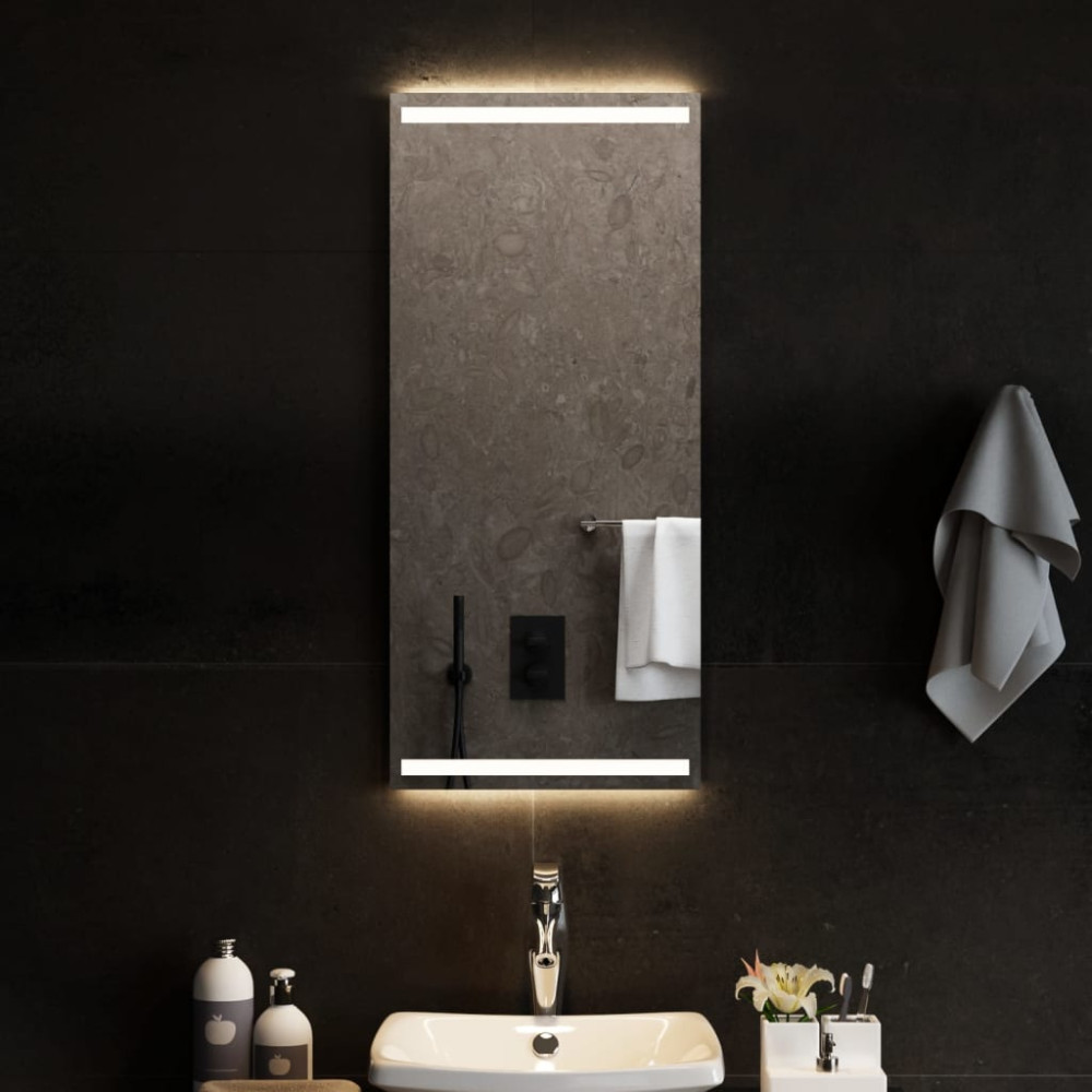 Badrumsspegel LED 40x90 cm