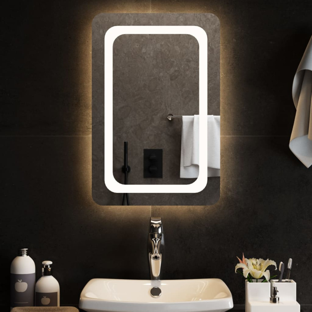 Badrumsspegel LED 40x60 cm