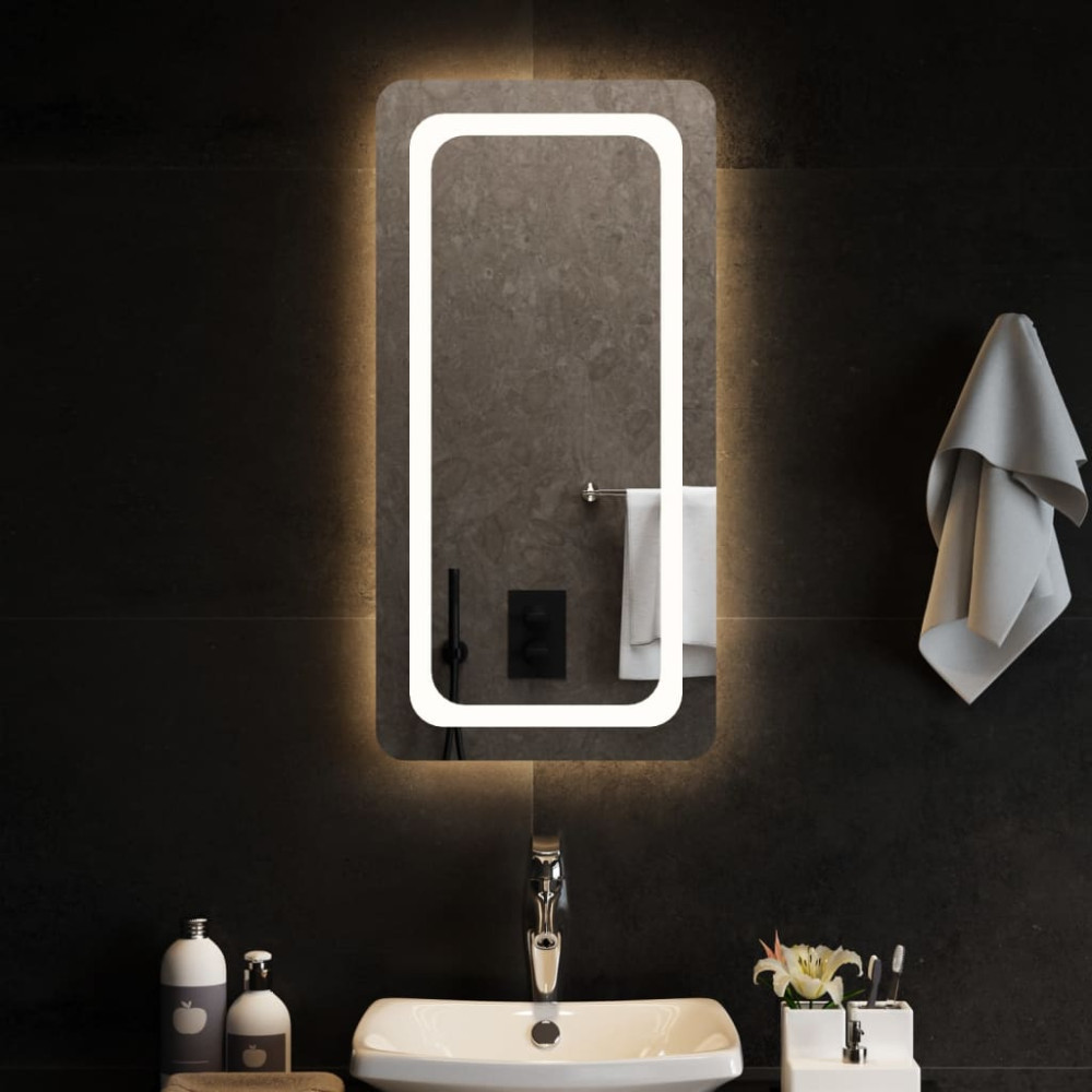 Badrumsspegel LED 40x80 cm
