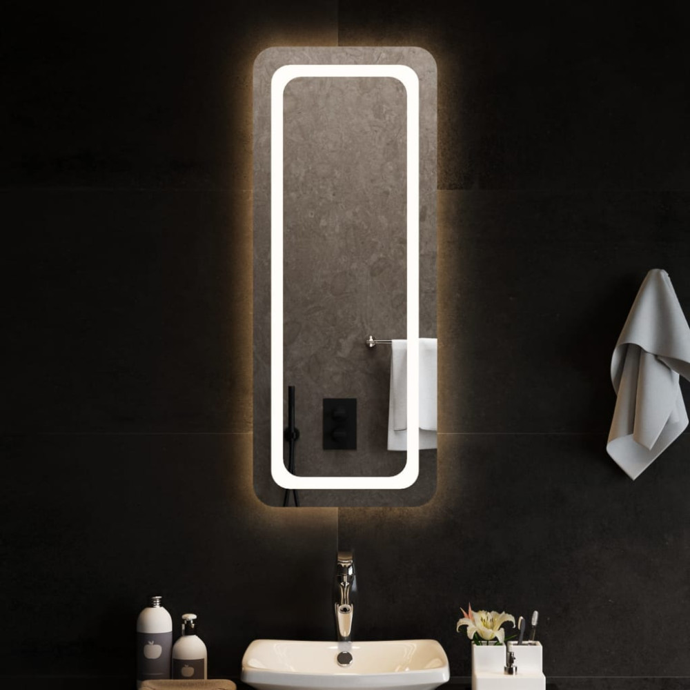 Badrumsspegel LED 40x100 cm