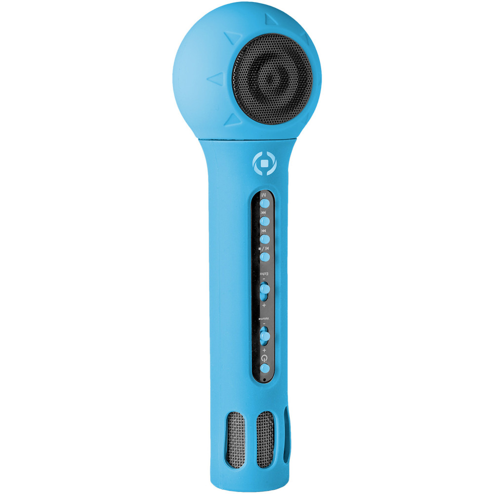 Mikrofon med Bluetooth-högtalare Blå - Celly