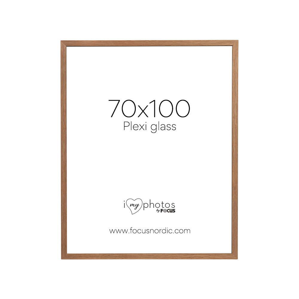 Focus Soul Oak veneer 70X100 Plexi