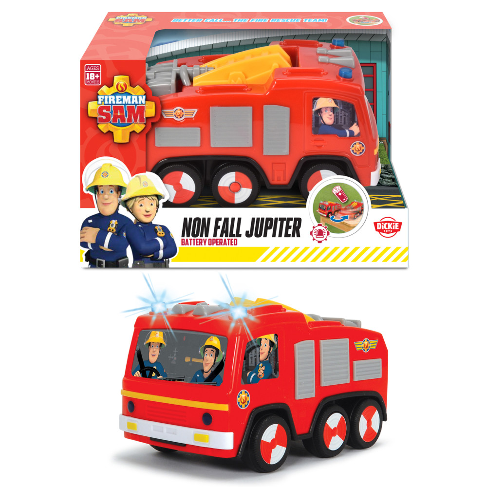 Brandman Sam Non Fall Jupiter Brandbil Simba Toys