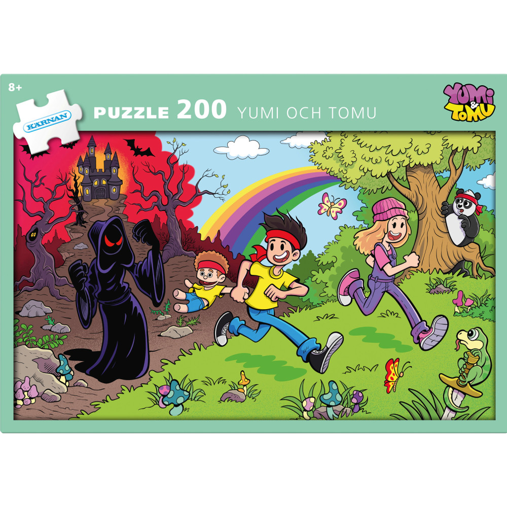 Pussel 200 bitar Yumi & Tomu Kärnan