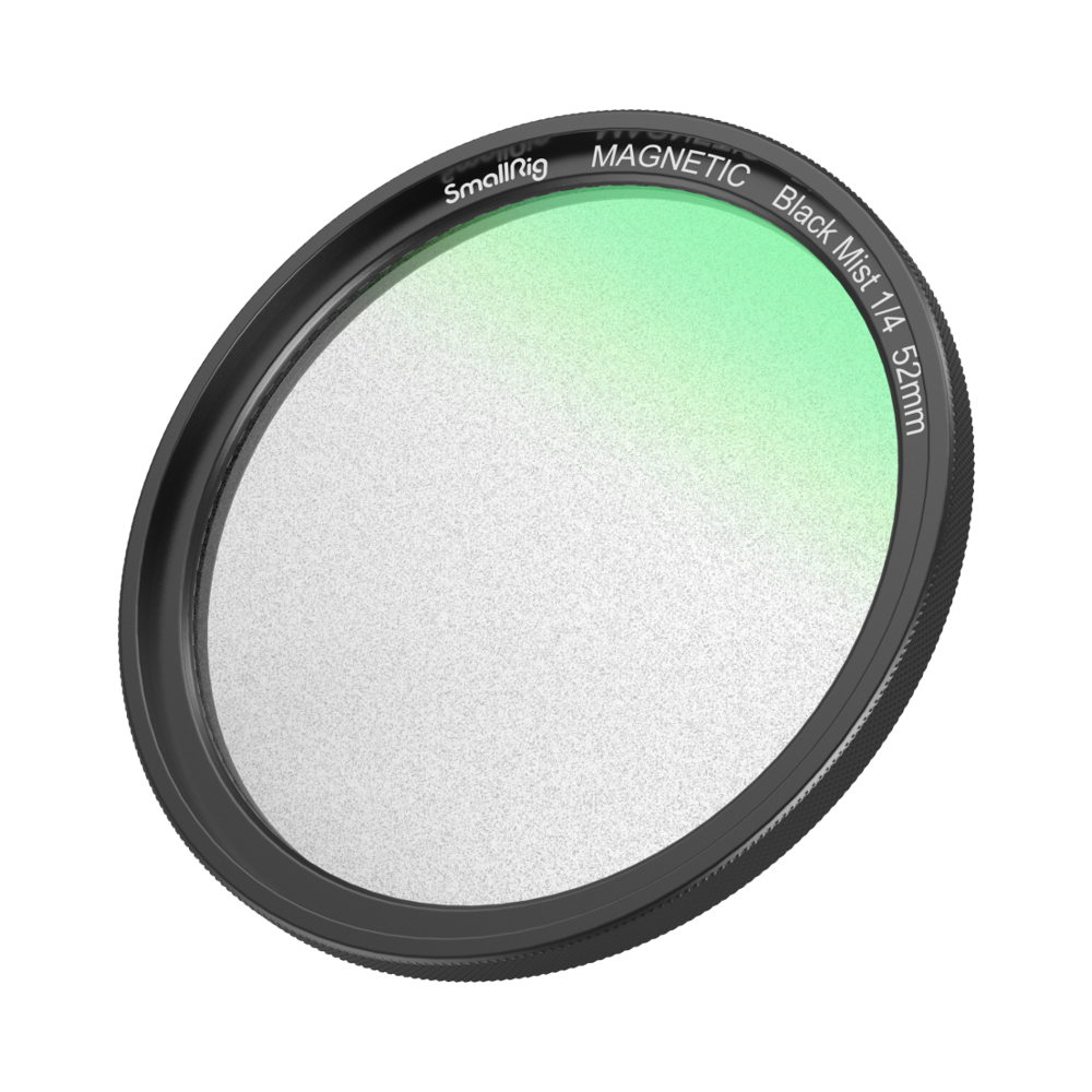 SmallRig 4217 MagEase Magnetic 1/4 Effect Black Mist Filter Kit (52mm)