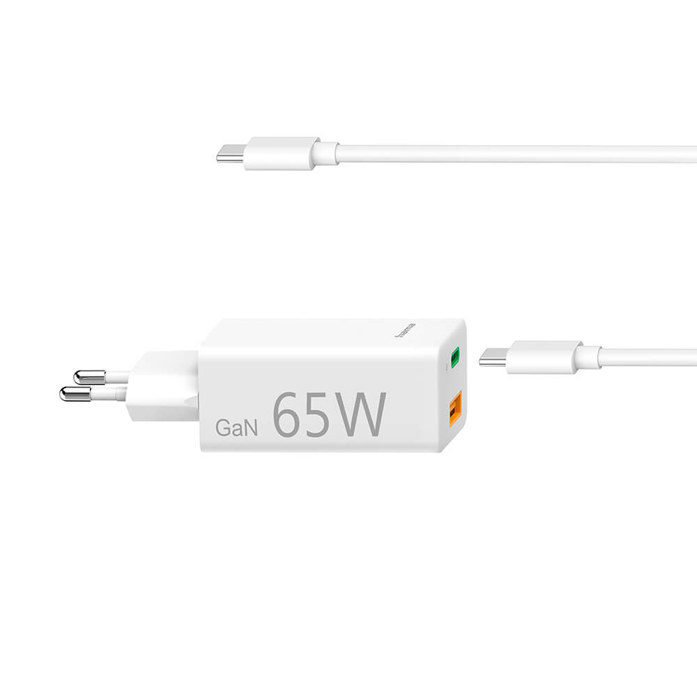 Charger USB-C Universal USB-C/A PD GaN 5-20V/65W