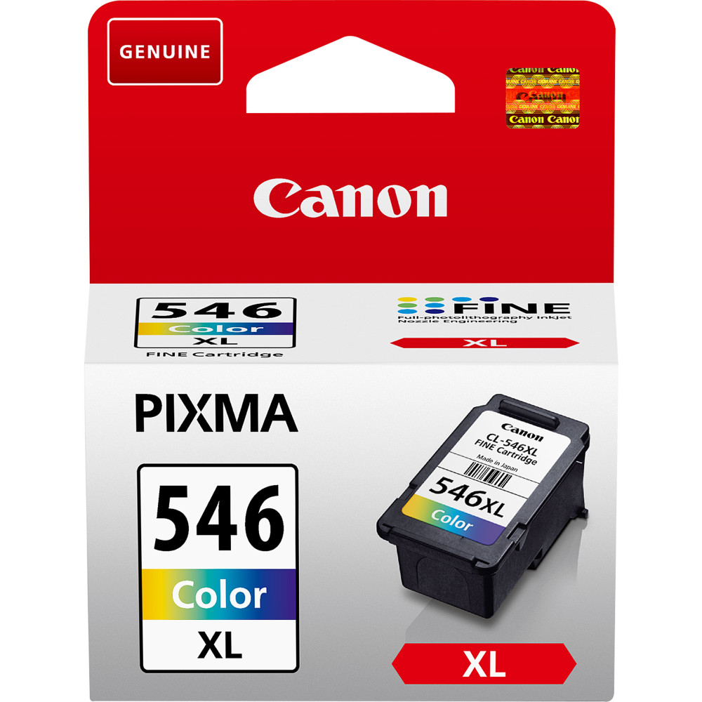 Canon CL-546XL - Lång livslängd - färg (cyan, magenta, gul) - original - bläckpatron