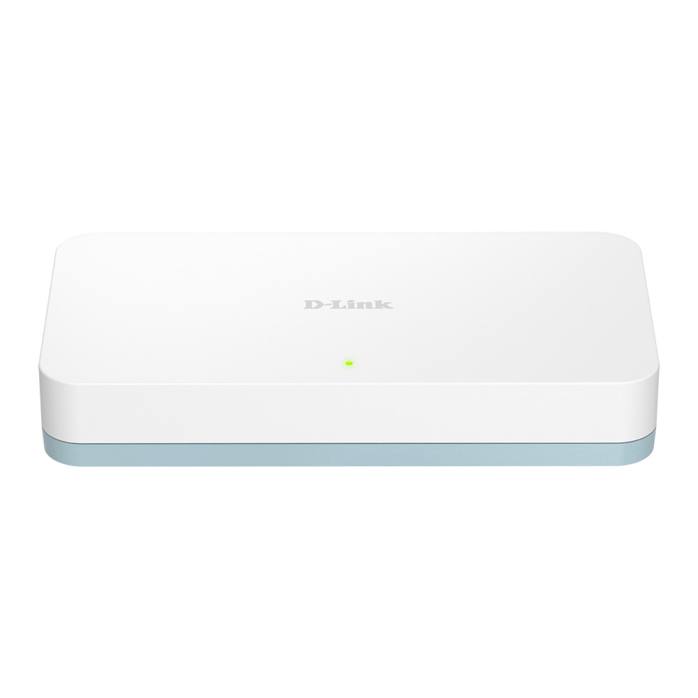 D-Link DGS-1008D/E nätverksswitchar Ohanterad Gigabit Ethernet (10/100/1000) Svart