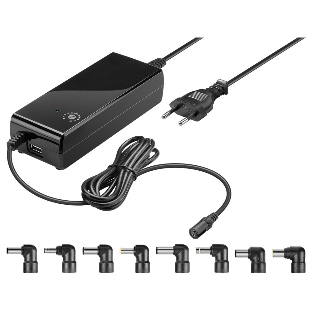 Goobay 55001 eladaptrar inomhus 90 W Svart