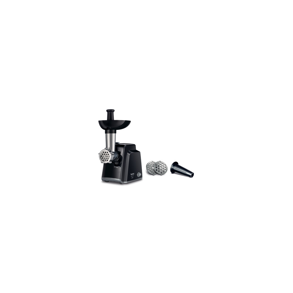 Tefal NE105838 köttkvarn 1400 W Svart, Rostfritt stål