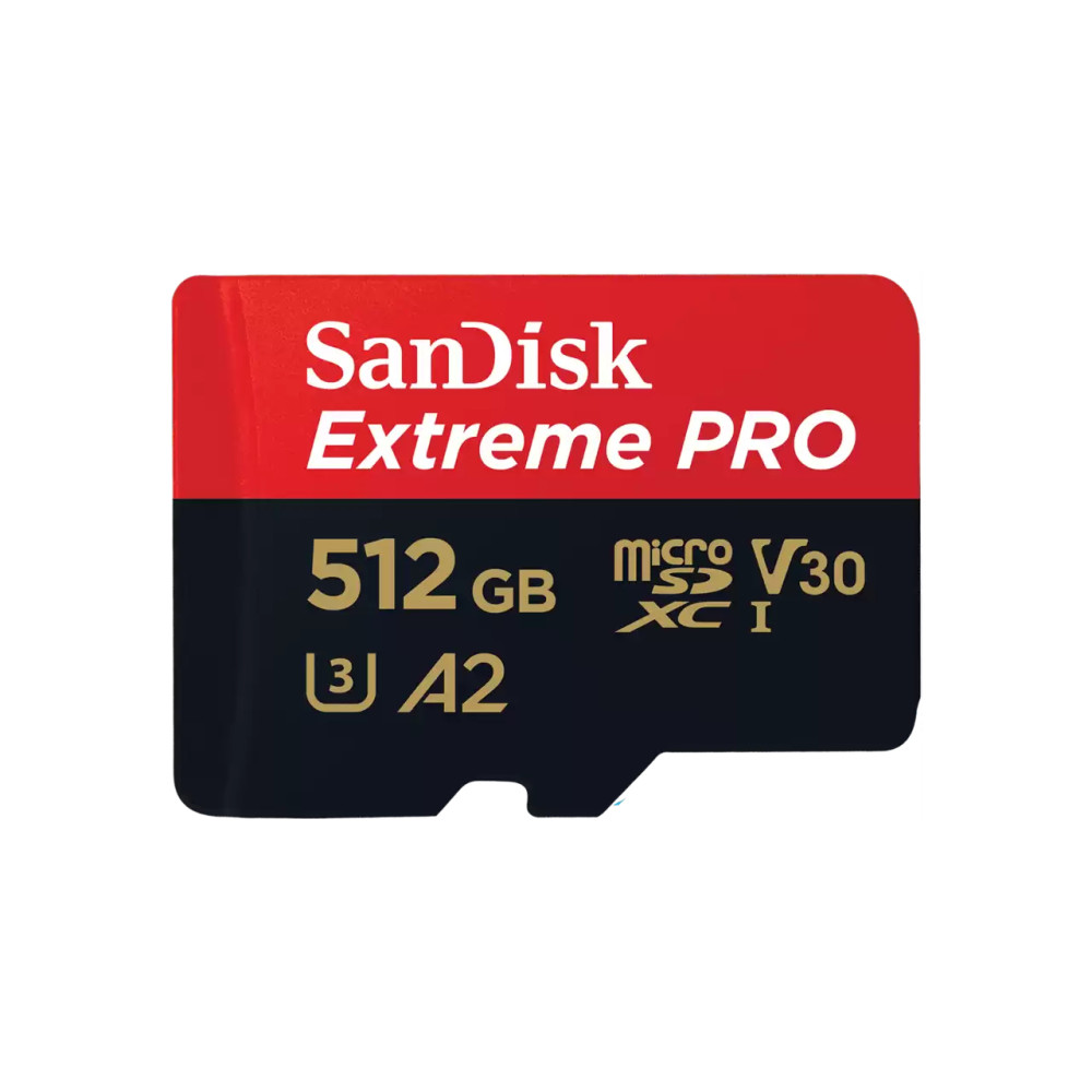 SanDisk Extreme Pro - flash-minneskort - 512 GB - mikroSDXC UHS-I