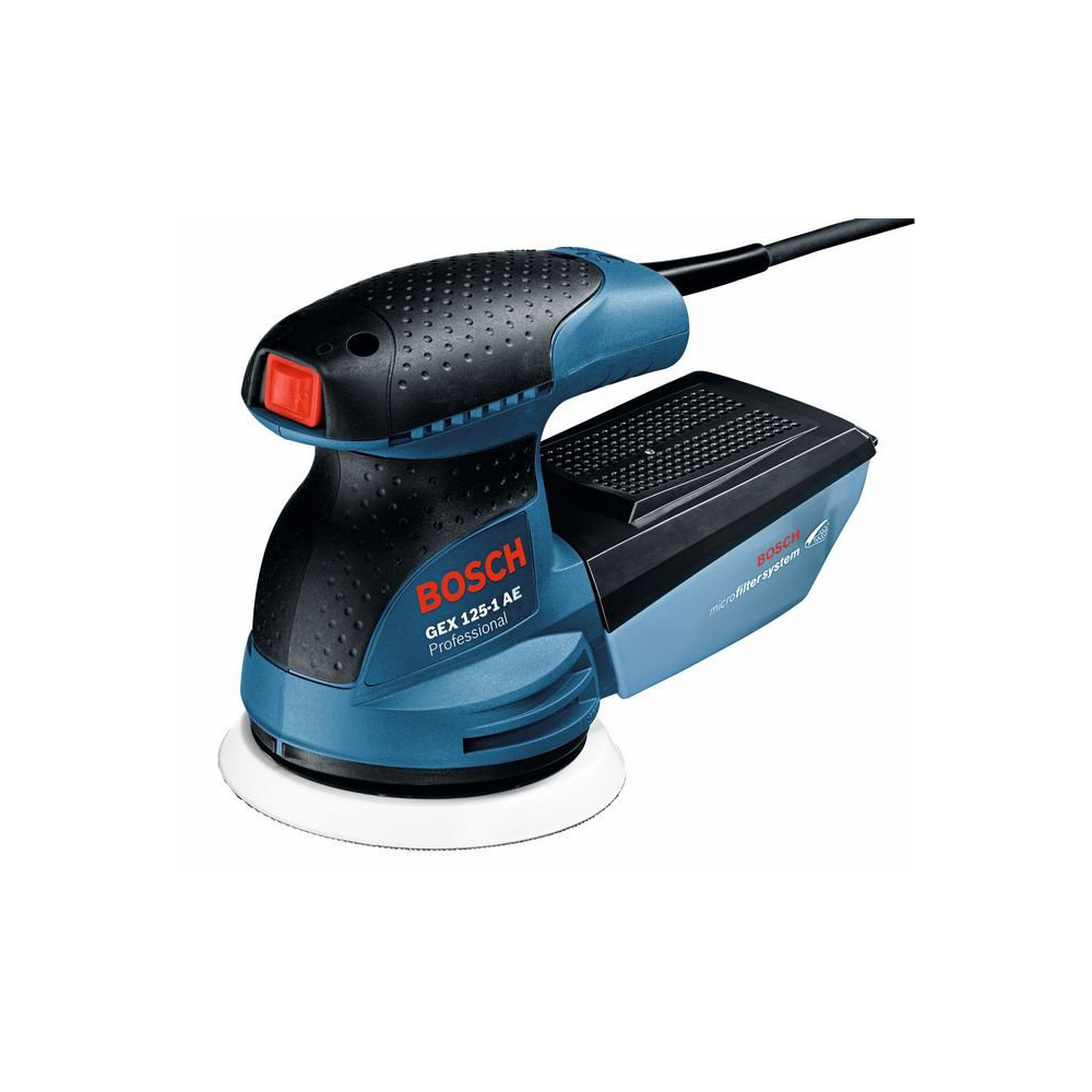 Bosch GEX 125-1 AE Rundslipmaskin 12000 RPM 24000 OPM Blå