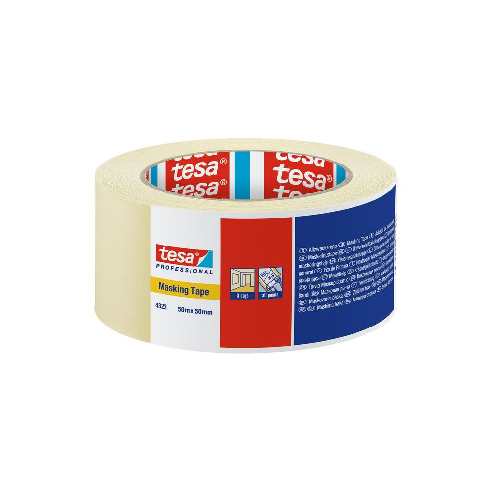 Maskeringstejp TESA 4323 50mmx50m 6/fp