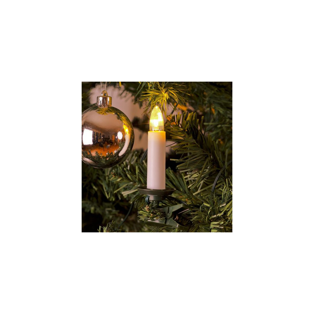 Julgransbelysning 16 DC LED inomhus 12m