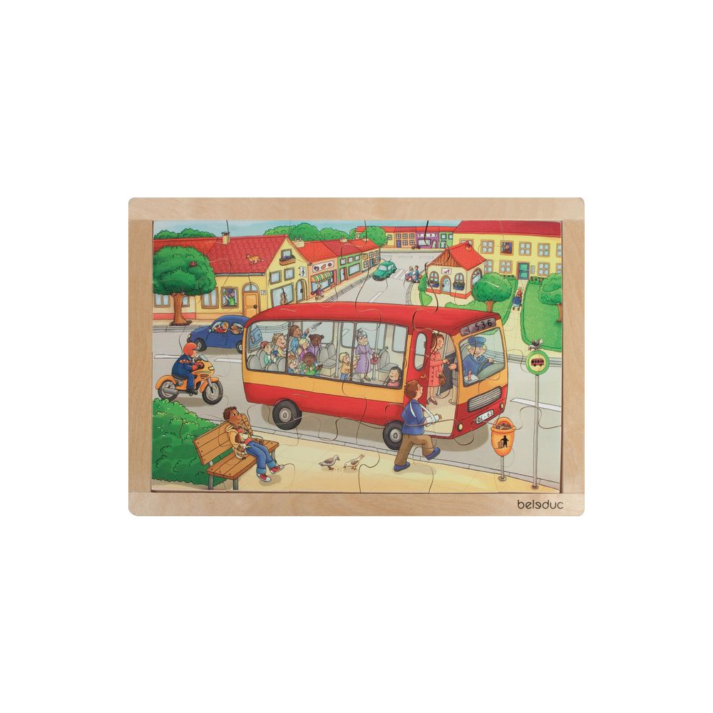Rampussel stad 28 x 40 cm [NORDIC Brands]