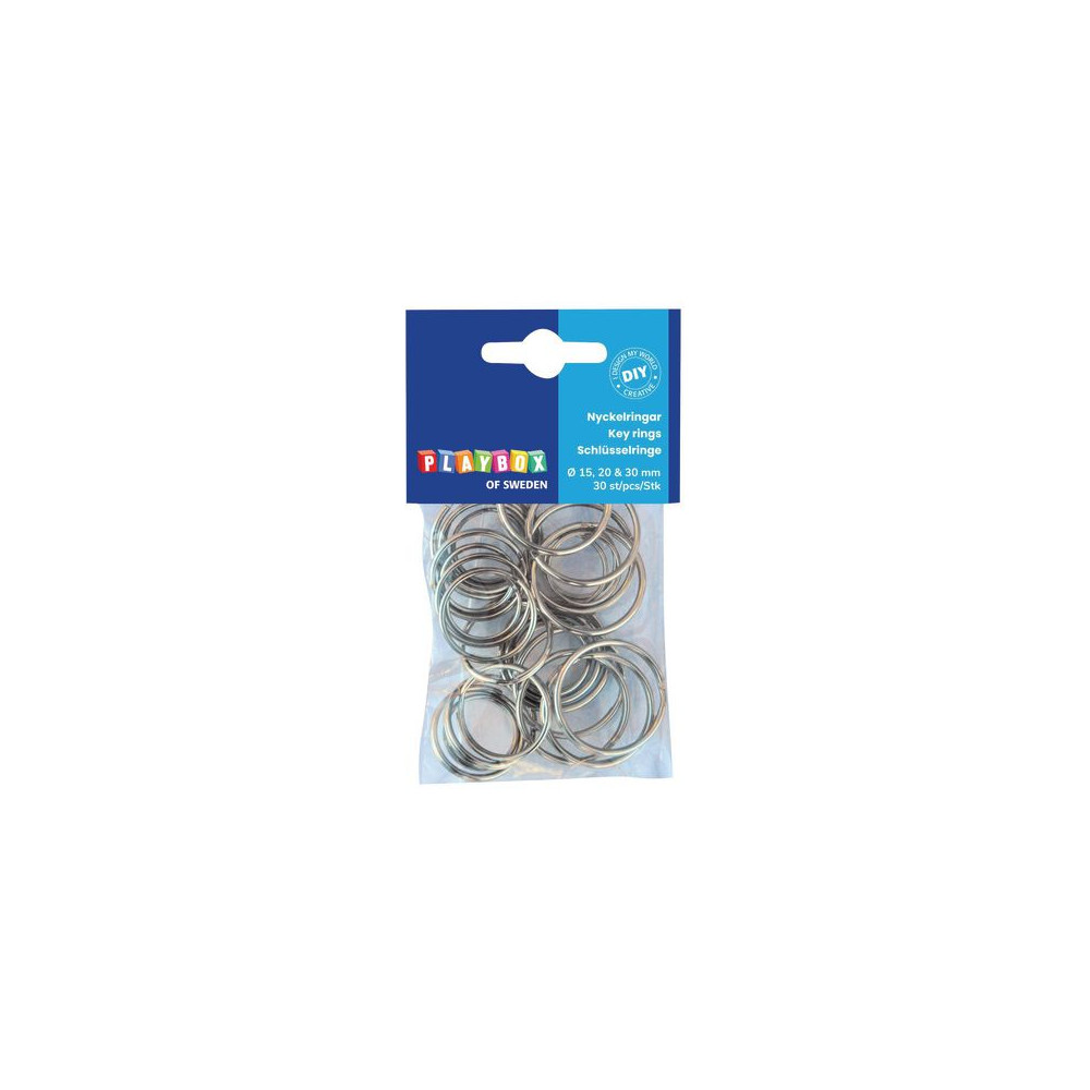 Nyckelringar 30/fp Playbox