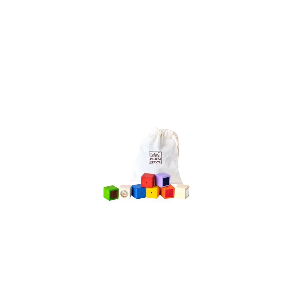 Sensoriska aktivitetsklossar PlanToys [NORDIC Brands]