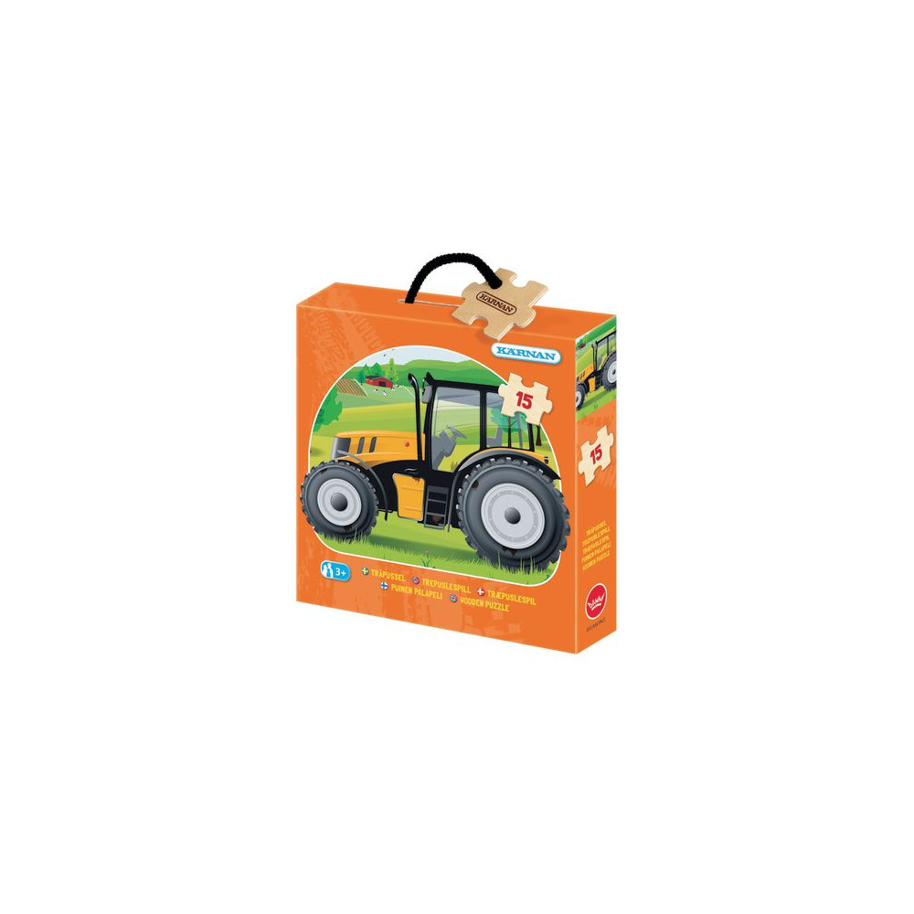 Träpussel Traktor 15 KÄRNAN bitar Kärnan