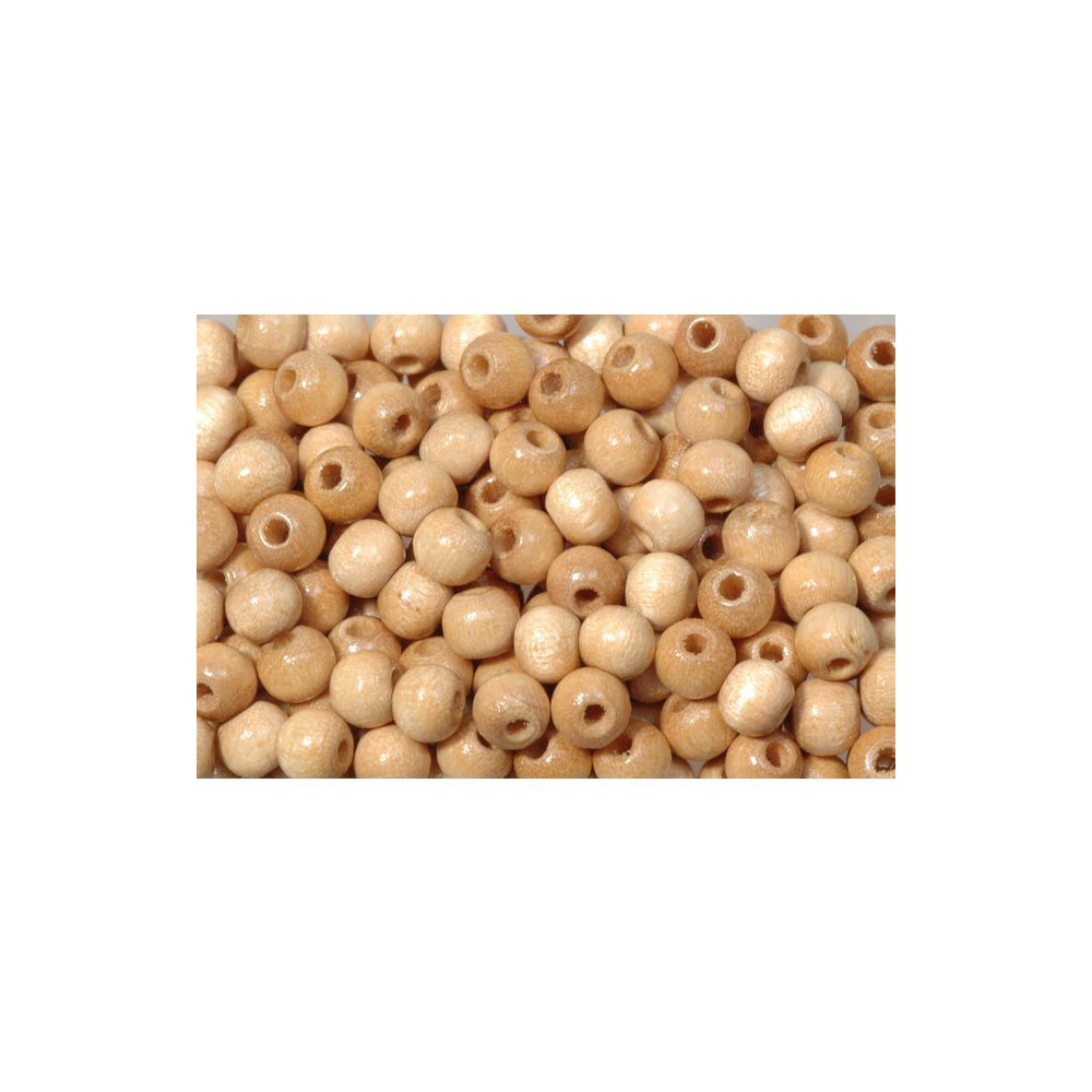 Träpärla 10 mm natur 200/fp [NORDIC Brands]