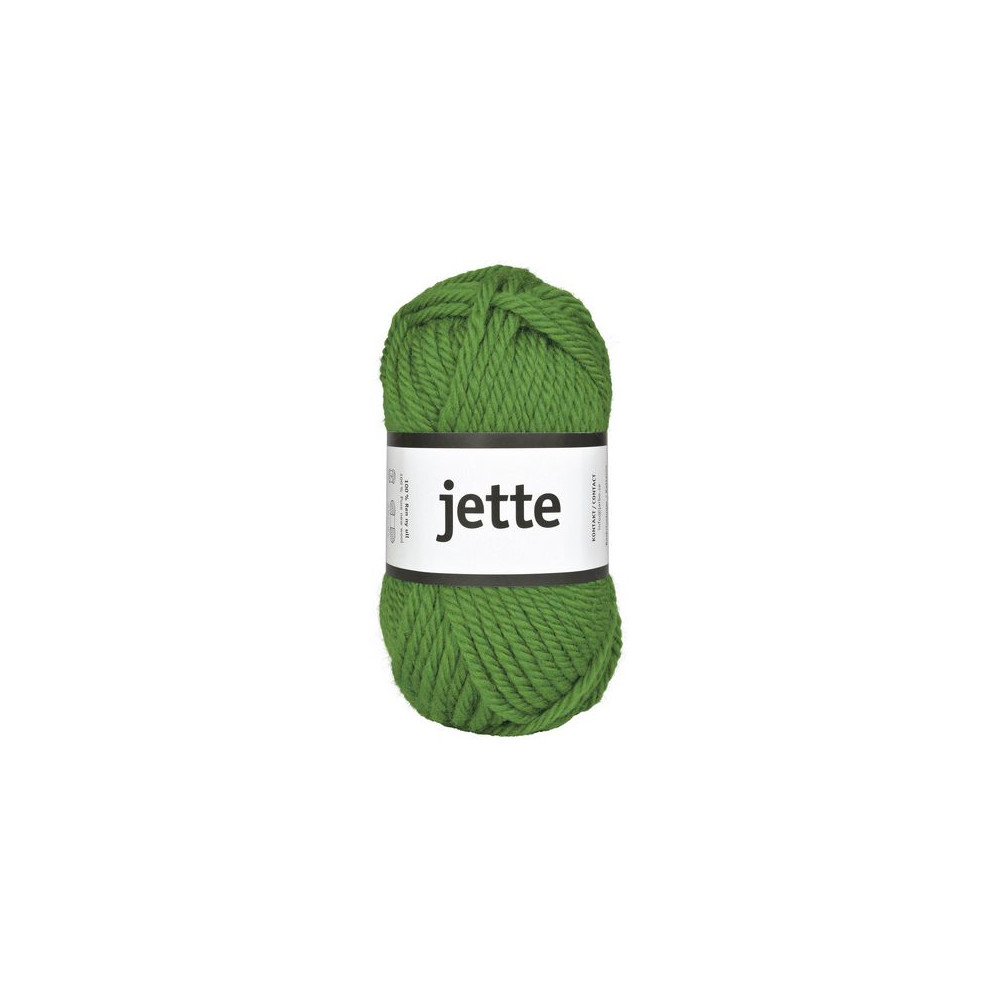 Ullgarn Jette 50g grön Järbo GARN