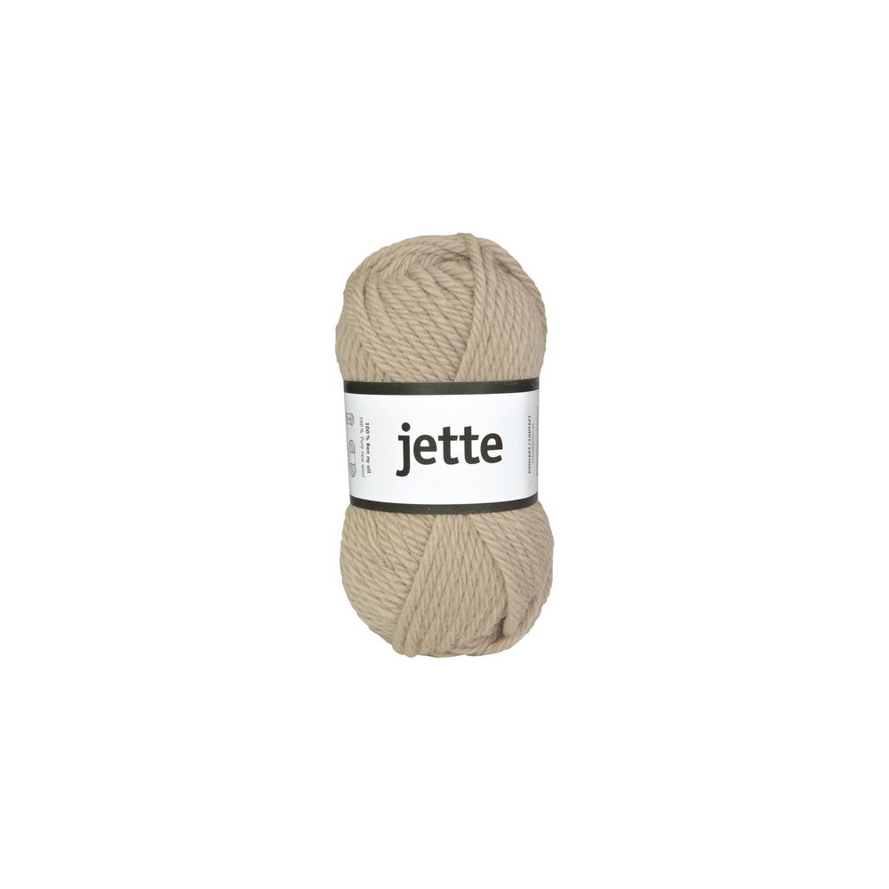 Ullgarn Jette 50g beige Järbo GARN