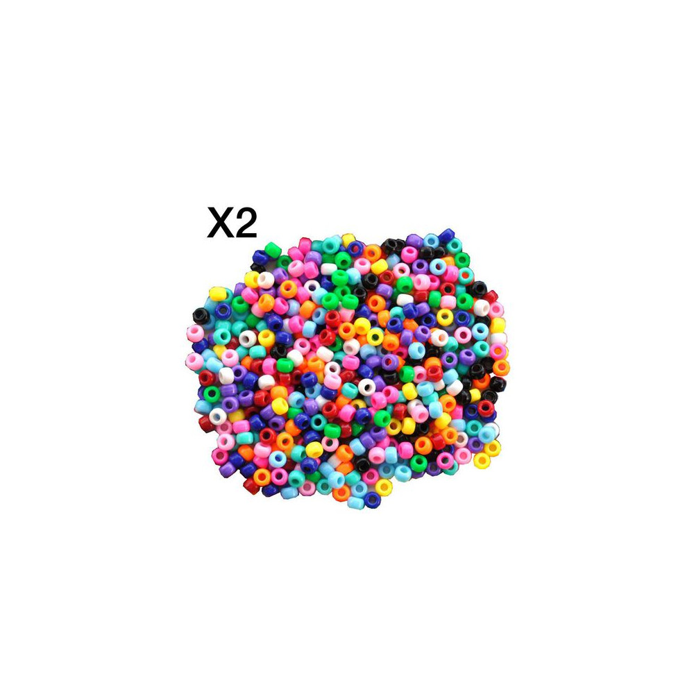 Plastpärla kongopärlor 2000/fp [NORDIC Brands]
