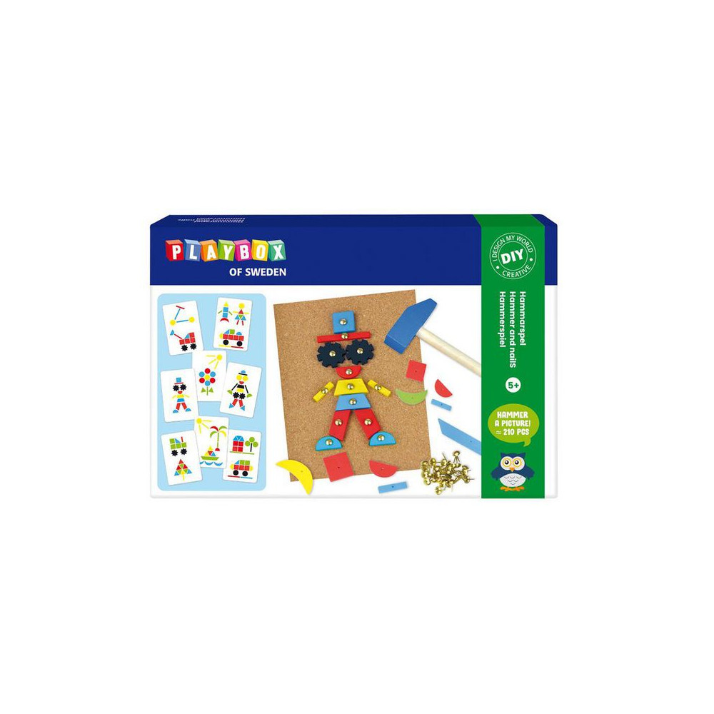 Spikmosaik 210delar Playbox