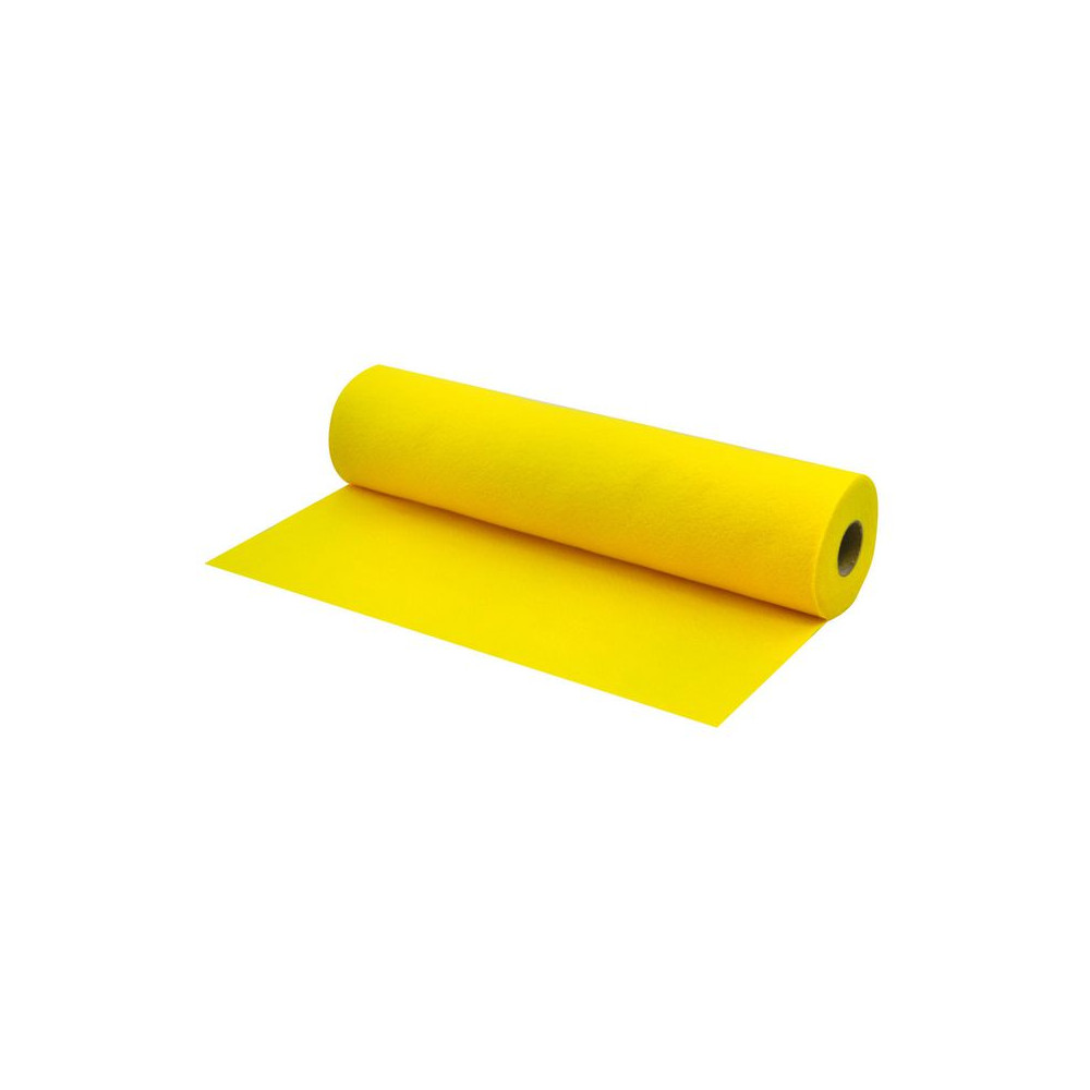 Dekorationsfilt 45cmx5m gul Playbox