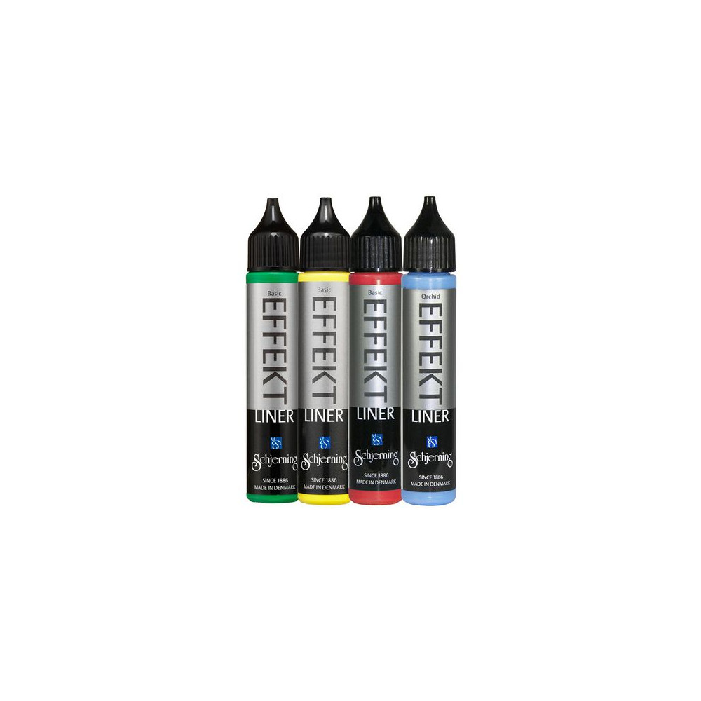 Effektliner basfärg 4x28 ml 4/fp [NORDIC Brands]
