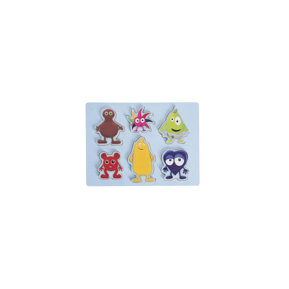 Babblarna Formpussel 6 figurer [NORDIC Brands]