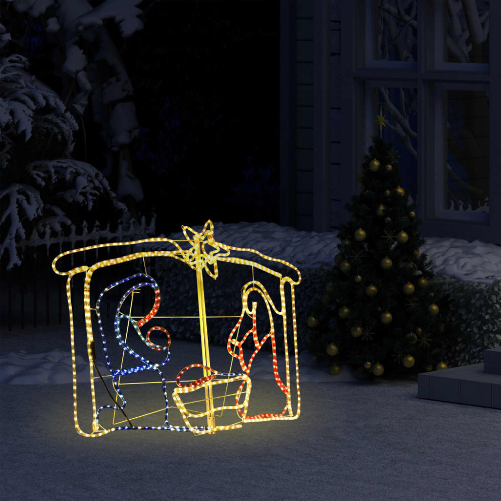 Juldekoration julspel 240 LED 116x41x87 cm