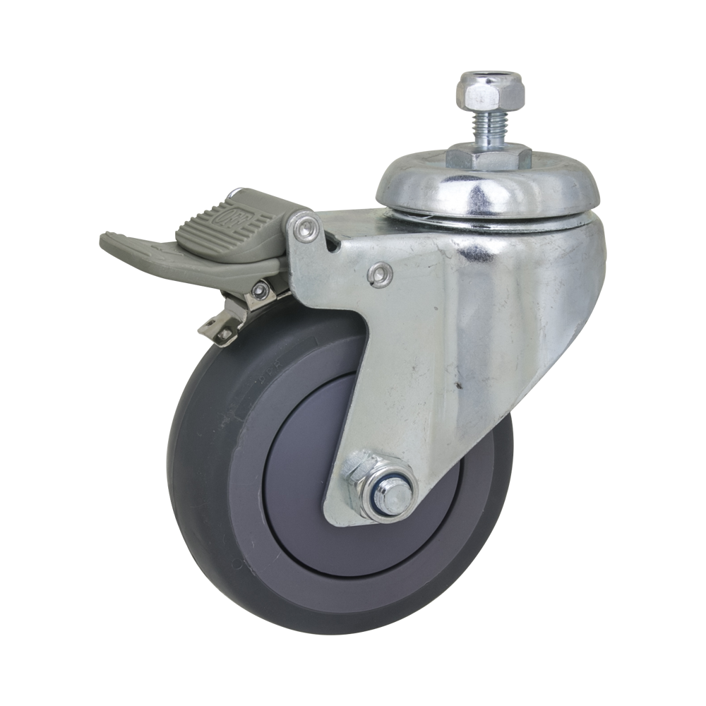 Kupo KC-100 100mm Caster with Brake M10 Thread Adapter Set of Three