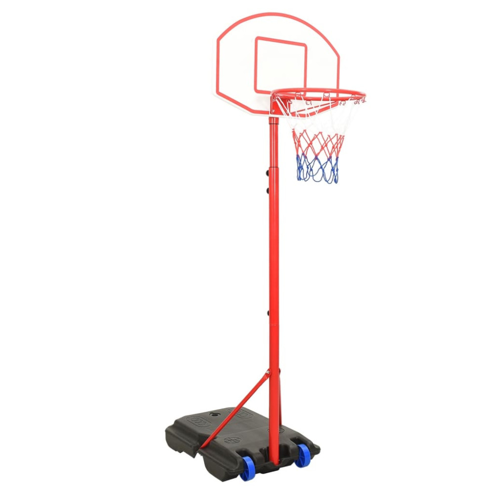 Flyttbar basketkorg justerbar 200-236 cm - vidaXL
