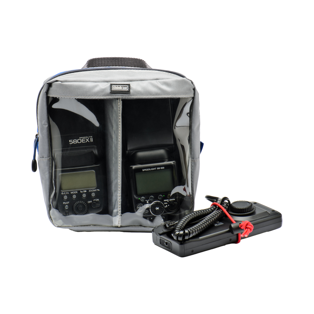 Think Tank Cable Management 30 V3.0, Blue/Clear