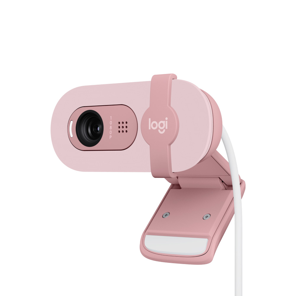 Logitech Brio 100 webbkameror 2 MP 1920 x 1080 pixlar USB Rosa