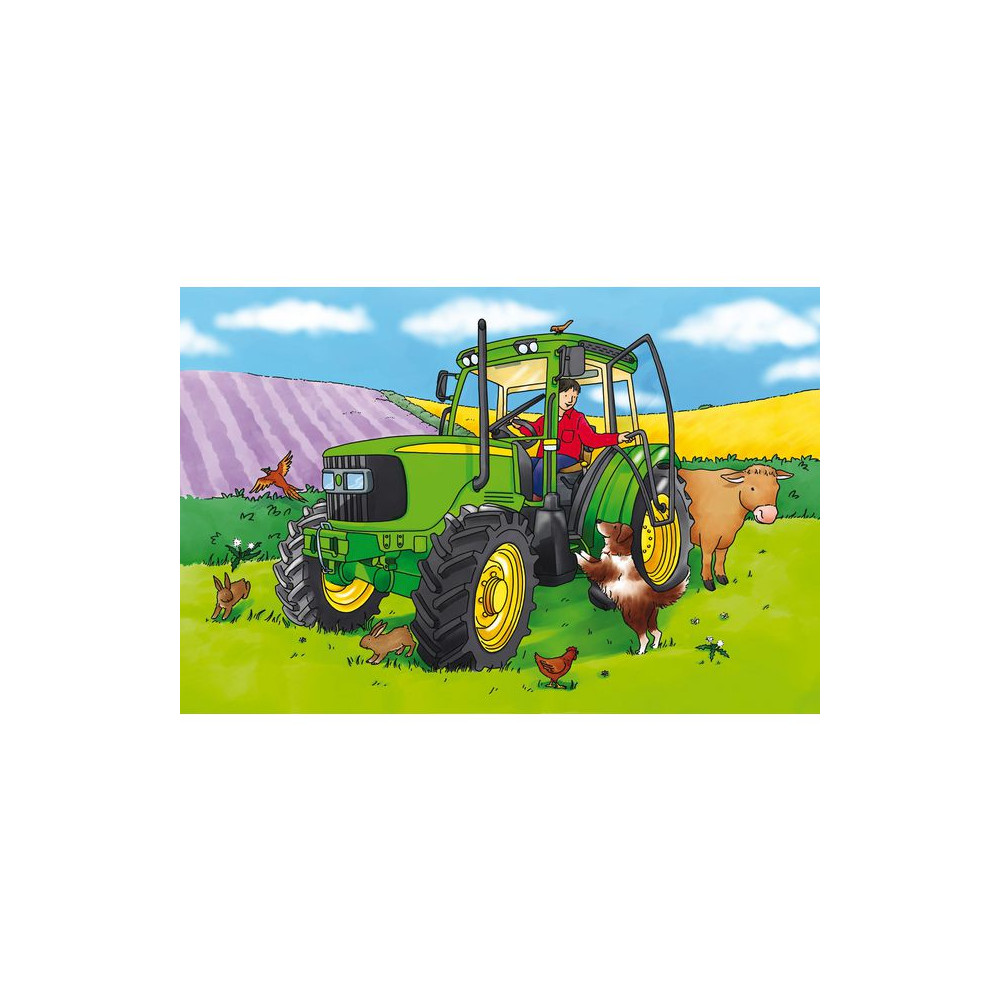 Golvpussel traktor 60x40cm [NORDIC Brands]