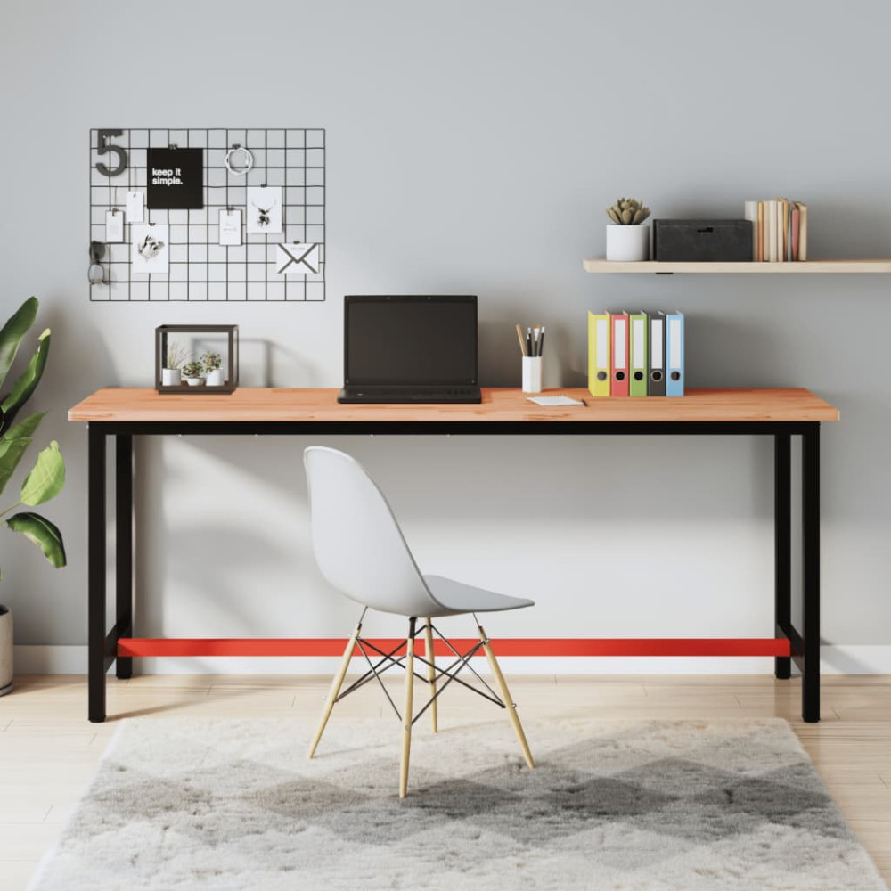 Bordsskiva 200x55x2,5 cm massivt bokträ