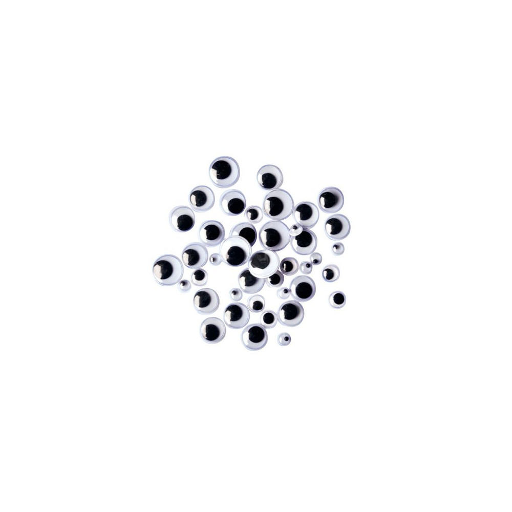 Plastögon PET svart/vit 300/fp Playbox
