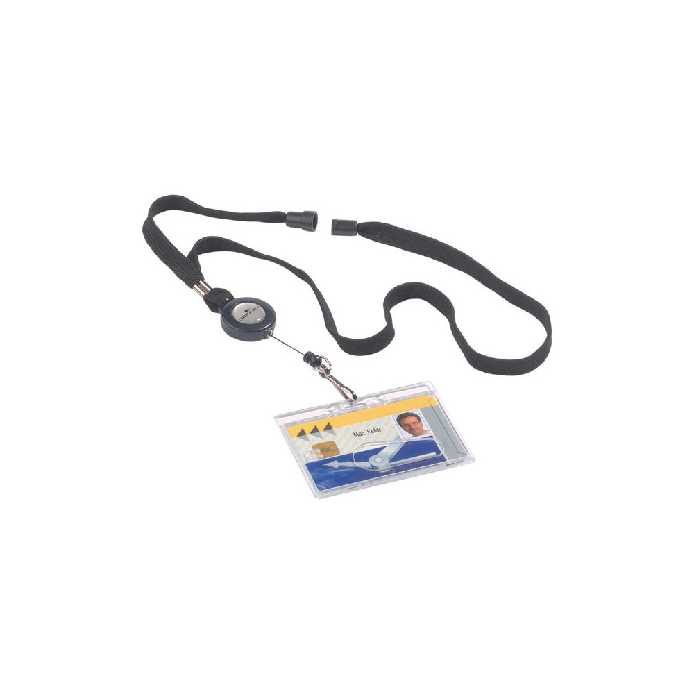 Textilband DURABLE jojo svart 10/fp