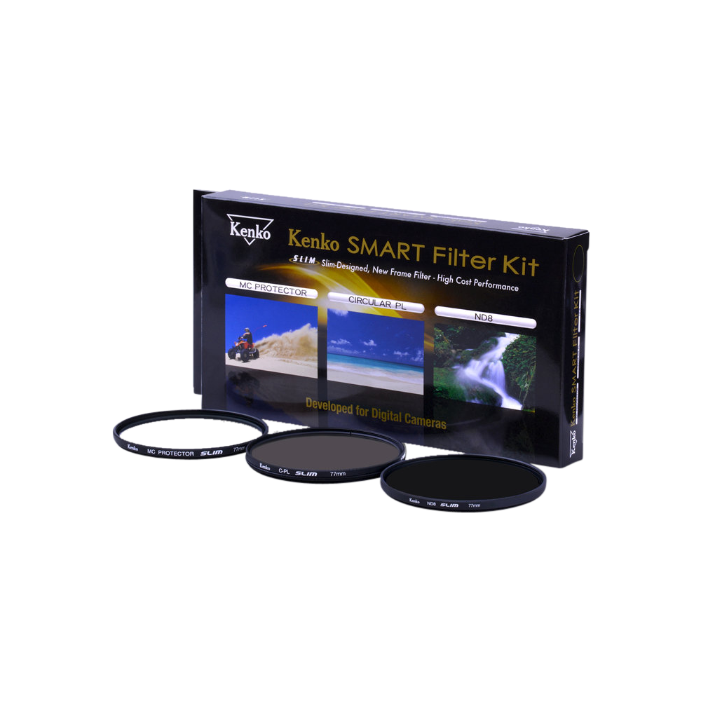 Kenko Smart Filter 3-Kit Protect/CPL/ND8 37mm