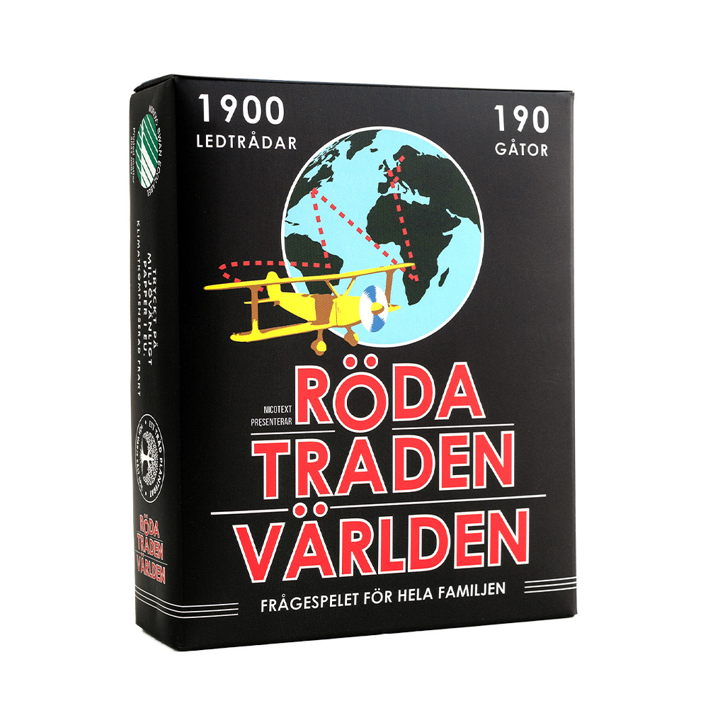Röda tråden - Världen : Frågespelet från hela världen (bok)