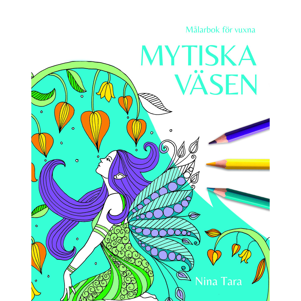 Mytiska väsen : målarbok för vuxna (häftad)