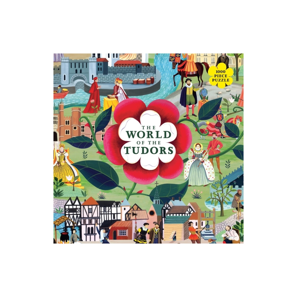Pussel The World of the Tudors 1000 bitar (bok, eng)