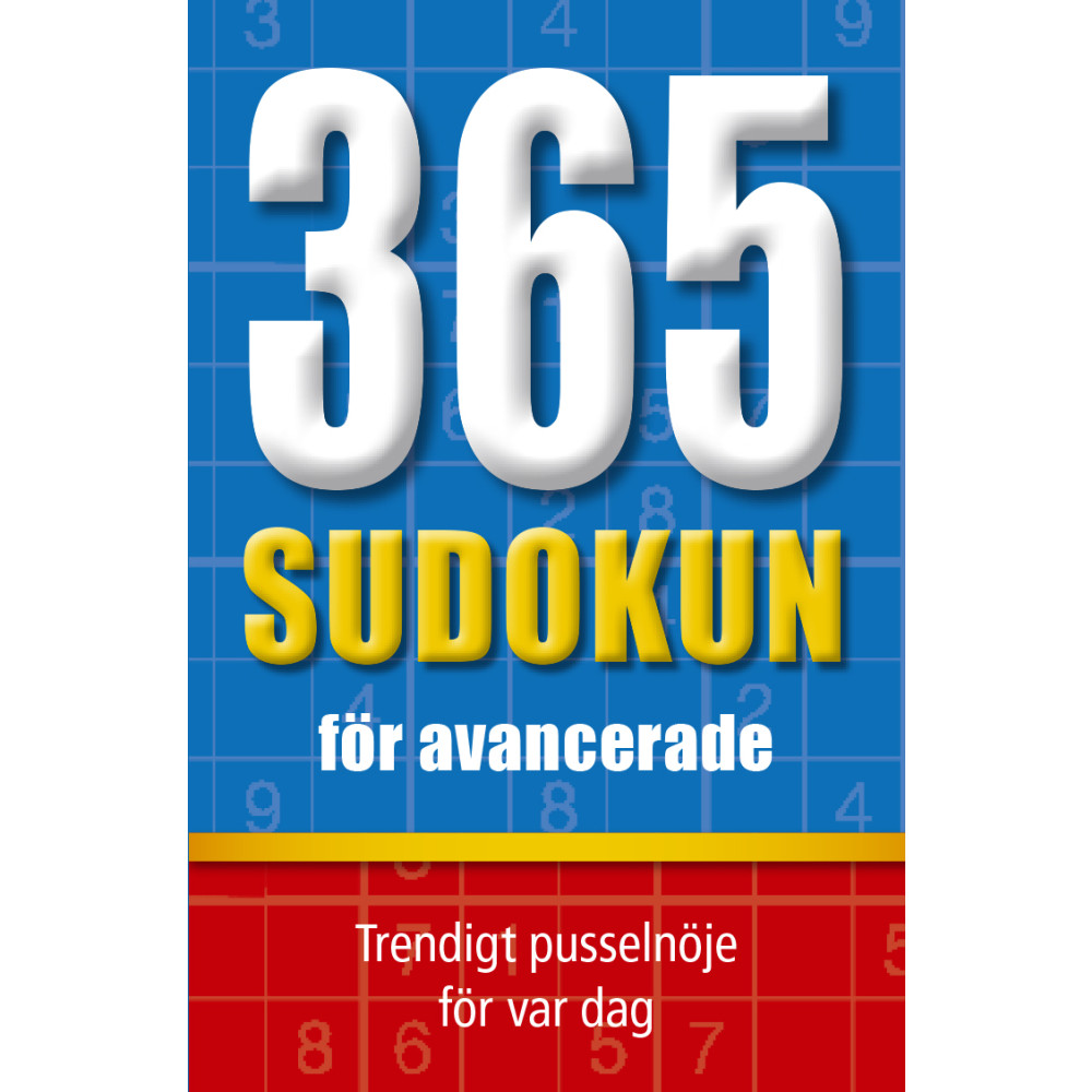 365 sudokun för avancerade (häftad) Stevali