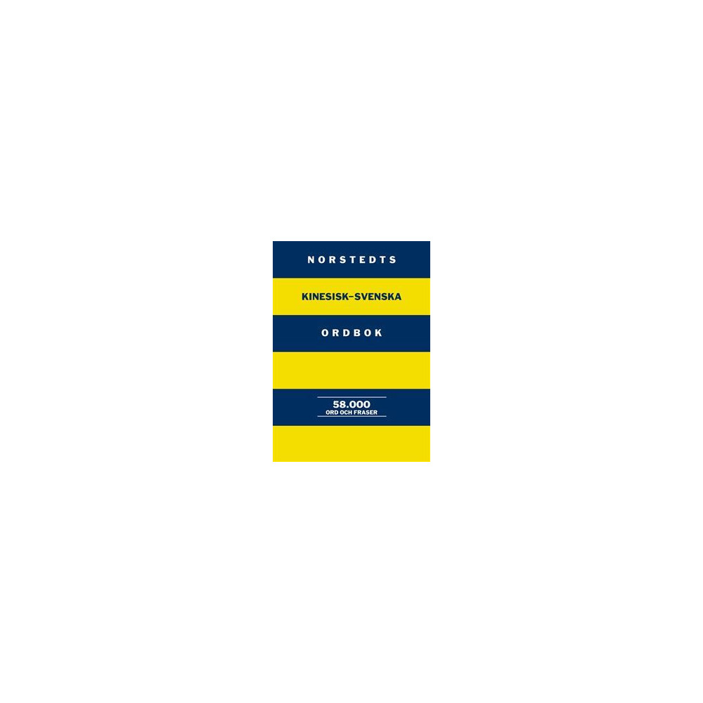 Norstedts kinesisk-svenska ordbok (bok, kartonnage) Lars Ragvald