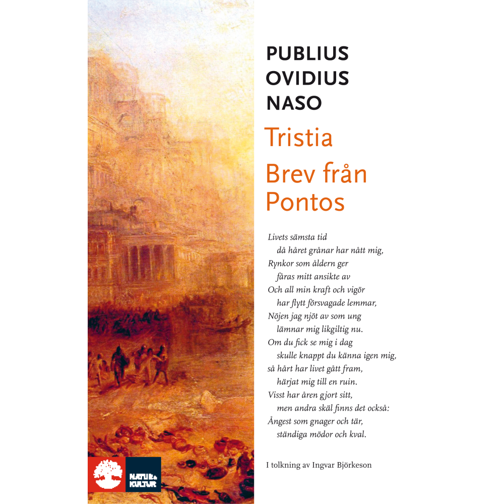 Tristia och Brev från Pontos (inbunden) Ovidius