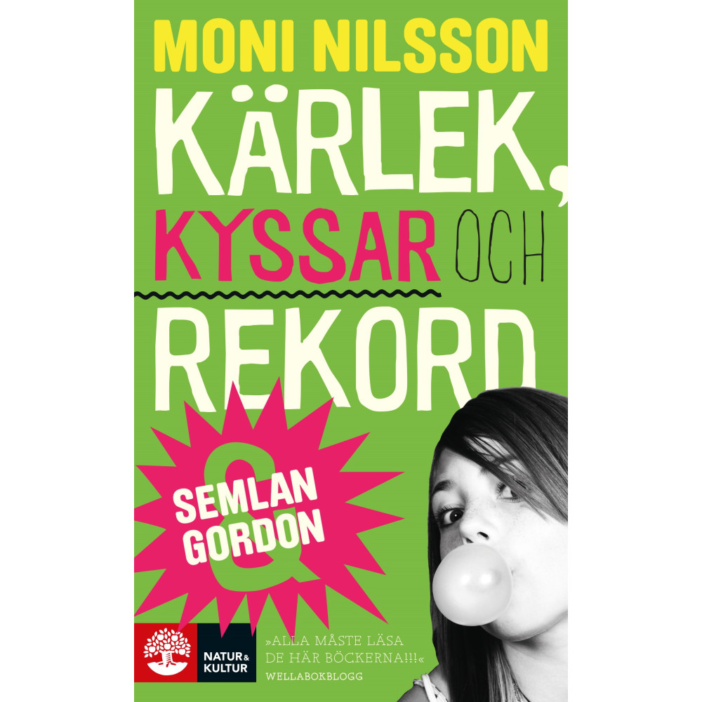 Kärlek, kyssar och rekord (pocket) Moni Nilsson